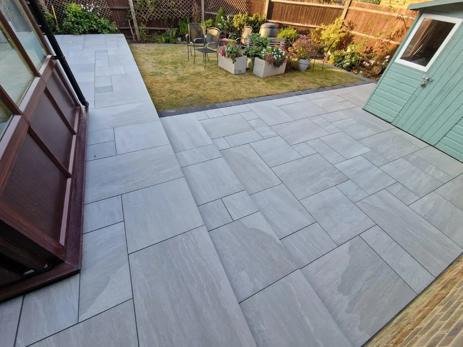 Patio Installation by Top Pave Driveways